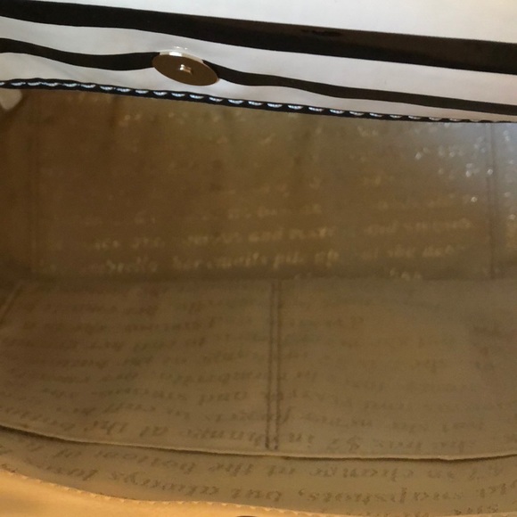 Kate spade bag GORGEOUS barely used stripes - Picture 5 of 7